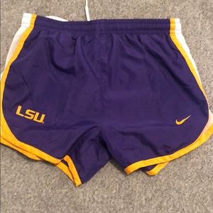 LSU Nike shorts